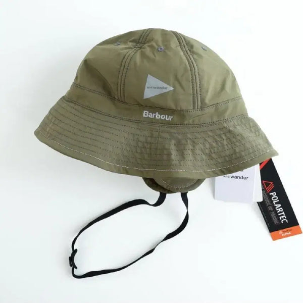 [BUNJANG] Barbour x And Wander Polartec Bucket Hat (L/XL, New) / 바버 앤더원더 폴라텍 버킷햇(L/XL, 새상품)