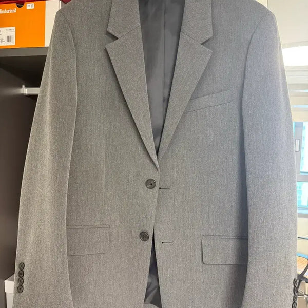 [BUNJANG] Musinsa Standard Oversized Blazer (Medium Grey) / 무신사스탠다드 오버사이즈 블레이저 (미디엄그레이)