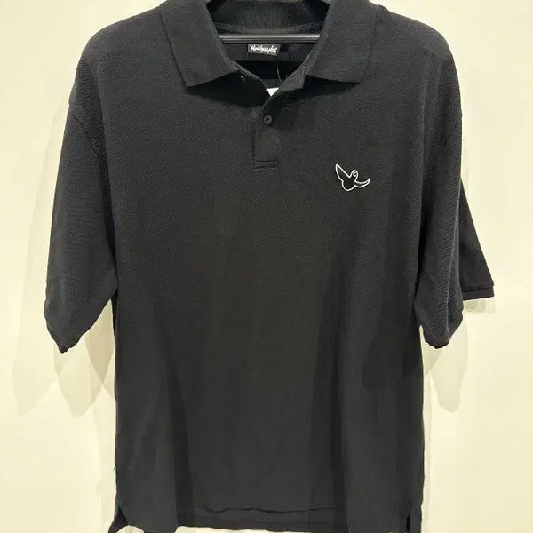 [BUNJANG] Mark Gonzales Angel Applique Pique T-Shirt / [L] 마크곤잘레스 엔젤 와펜 피케 티셔츠