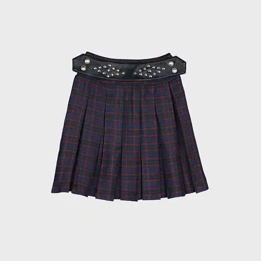 [BUNJANG] WYBLE Pleated Skirt in Check / 데어드 체크 스커트 WYBLE PLEATED SKIRT IN CHECK