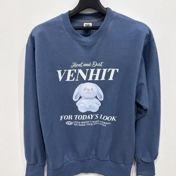 [BUNJANG] VENHIT Rabbit Graphic Sweatshirt / [L] 벤힛 래빗 그래픽 맨투맨