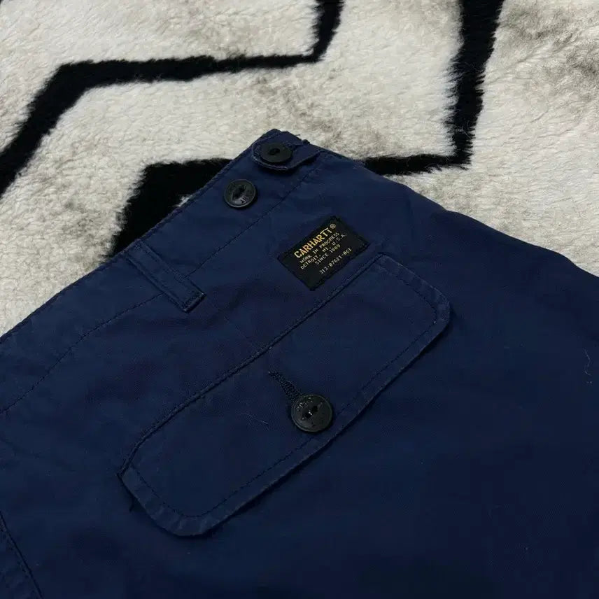 [BUNJANG] Carhartt WIP Cargo Bermuda Pants Navy / [32]칼하트wip 카고 버뮤다 팬츠/네이비
