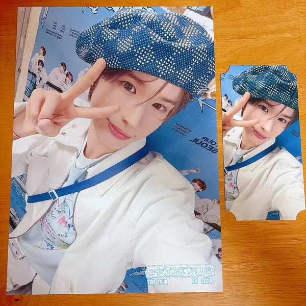 [BUNJANG] TWS Kyungmin TWS Tour B5 Mini Poster + Ticket Special Benefit / 투어스 경민 TWS 투어 사운드 웨이브 사웨 B5 미니 포스터+티켓 특전