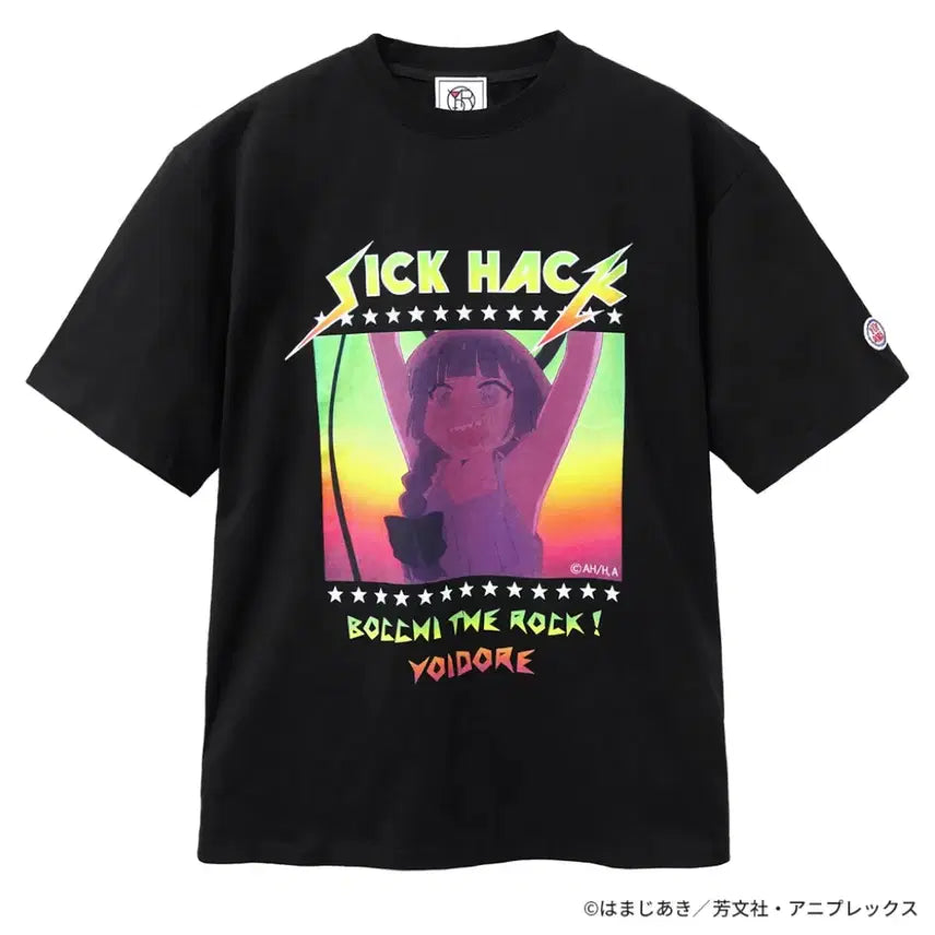 [BUNJANG] Bocchi the Rock! Kikuri Hiroi SICKHACK T-Shirt XL / 봇치더록 히로이 키쿠리 SICKHACK 티셔츠 XL 사이즈