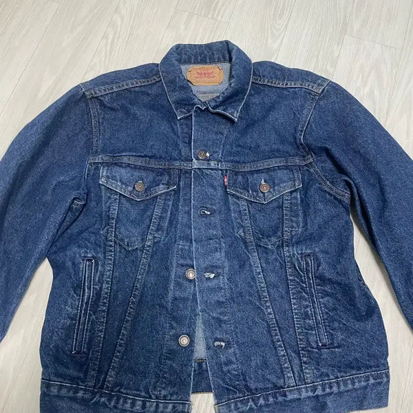[BUNJANG] Levi's 80s Trucker Jacket Made in USA Size 44L / 리바이스 80s  트러커 자켓 made in usa 44L levis
