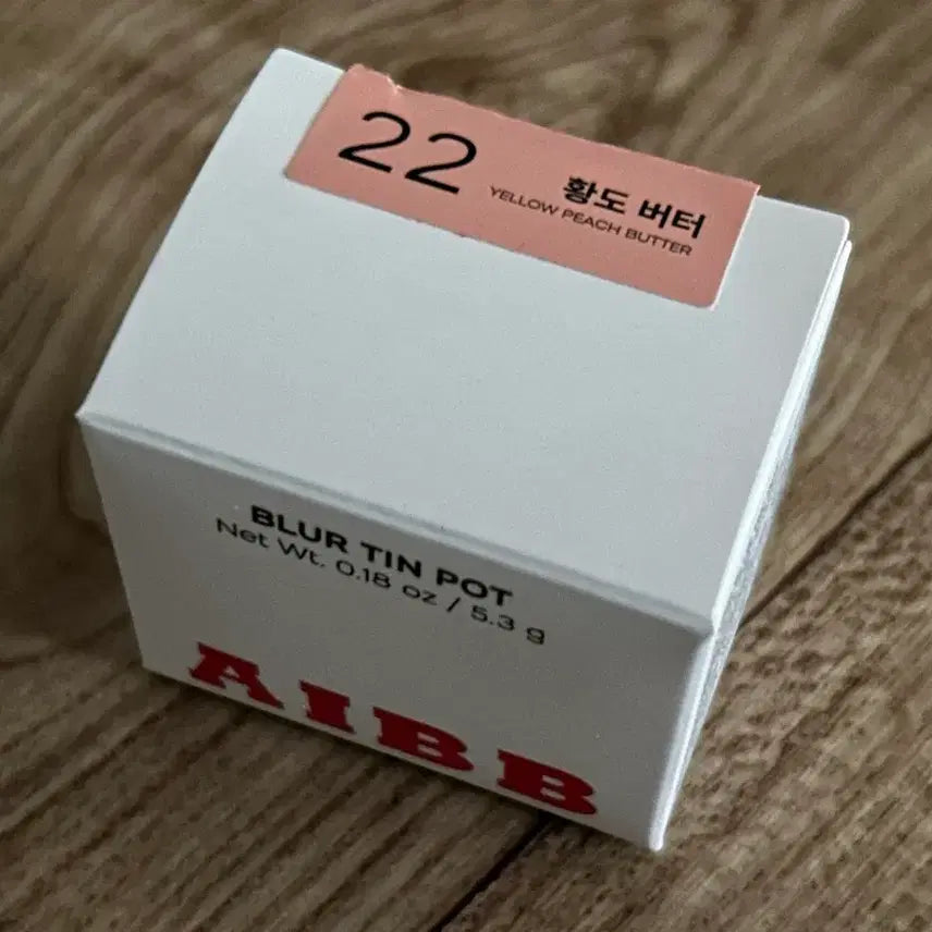 [BUNJANG] A'pieu Blurring Tint Pot 22 Hwangdo Butter Lip & Cheek / 새상품) 아이쁘 에이쁘 블러 틴 팟 22 황도 버터 립앤치크