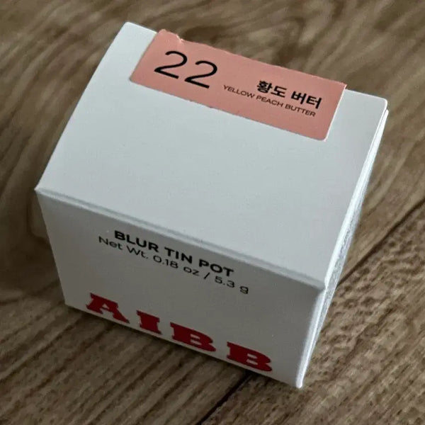 [BUNJANG] A'pieu Blurring Tint Pot 22 Hwangdo Butter Lip & Cheek / 새상품) 아이쁘 에이쁘 블러 틴 팟 22 황도 버터 립앤치크