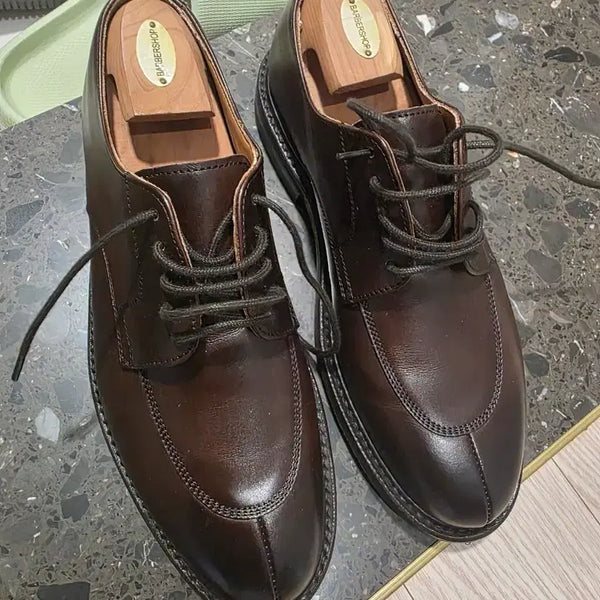 [BUNJANG] Berwick Mocha V-Tip Shoes 240 / 버윅 모카 y팁 240