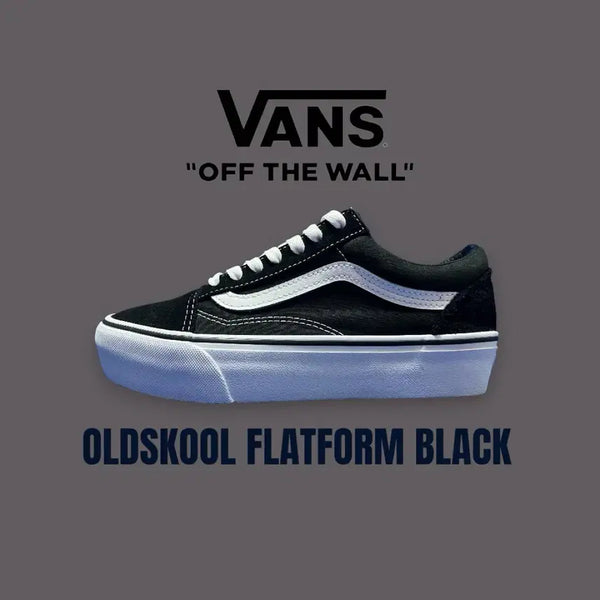 [BUNJANG] Vans Old Skool Platform Black Sneakers (240mm) / [반스아저씨] Vans 올드스쿨 플랫폼 블랙 240mm