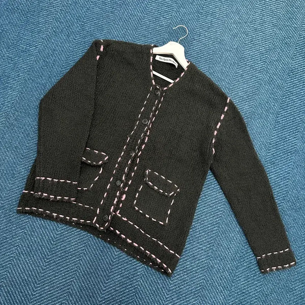 [BUNJANG] TheOpen Product Stitch Cardigan / [여성F] 더오픈프로덕트 스티치 가디건 만원샵
