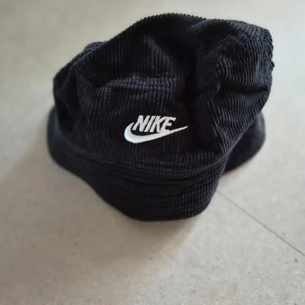 [BUNJANG] Nike Corduroy Bucket Hat Black M/L / [M/L] 나이키 코듀로이 버킷햇 블랙