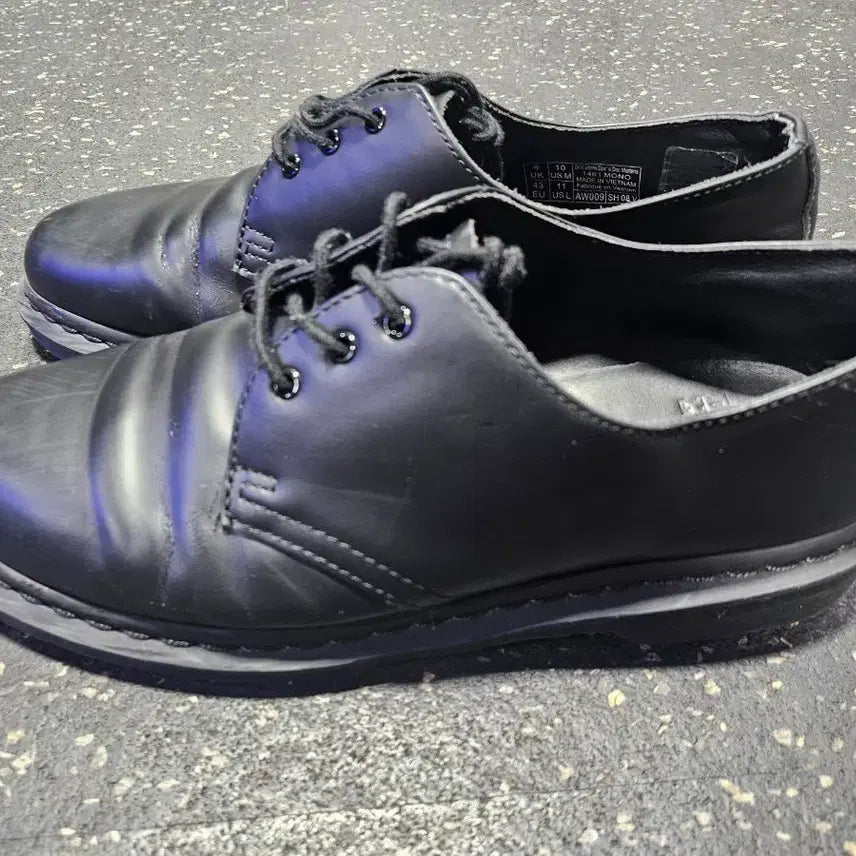 [BUNJANG] Dr. Martens 1461 Mono Black Derby Shoes UK9 / 닥터마틴 1461 모노 블랙 더비슈즈 UK9 EU43 약280mm