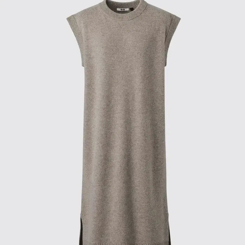 [BUNJANG] Uniqlo U Lemaire Lambswool Dress (Blue) / (베이지 완료)(최종가)(새상품)유니클로U(르메르)램스울 원피스(블루)