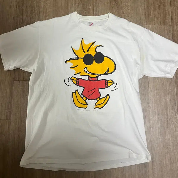 [BUNJANG] Vintage 90s Woodstock Snoopy T-Shirt / 빈티지 90s 우드스탁 티셔츠