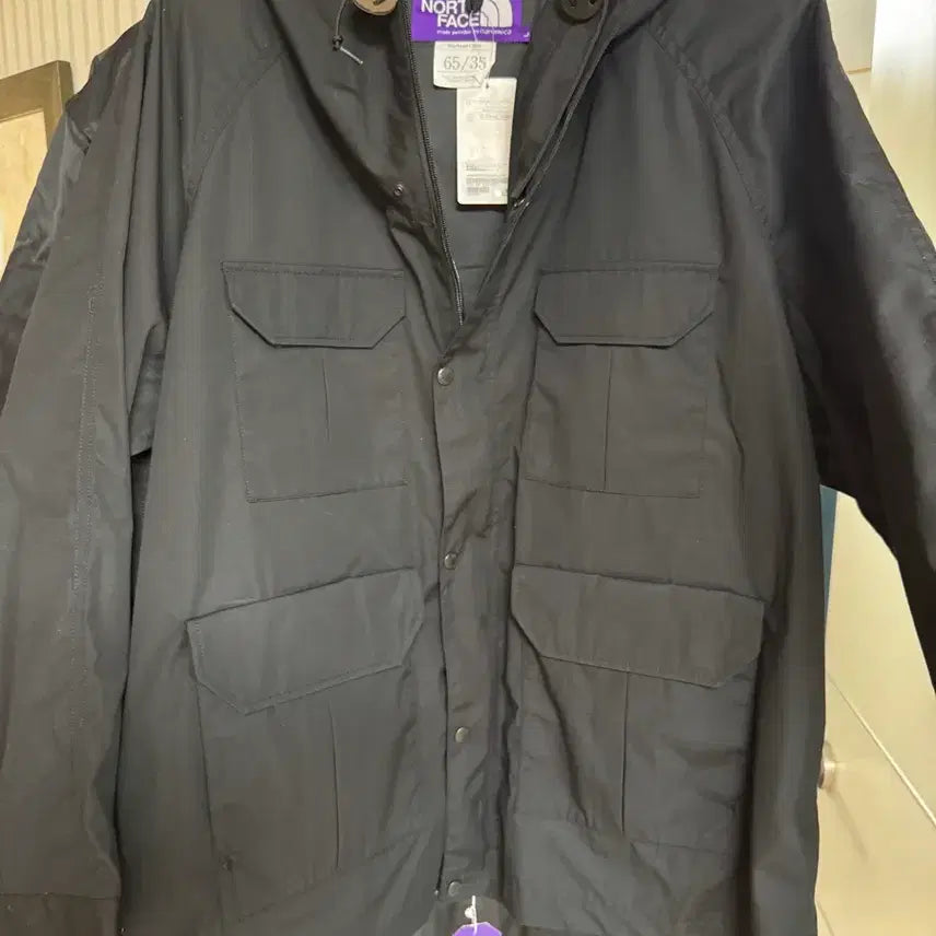 [BUNJANG] The North Face Purple Label 65/35 Big Mountain Parka Black / 노스페이스 퍼플라벨 65/35 빅 마운틴 파카 블랙 (L, 새상품)