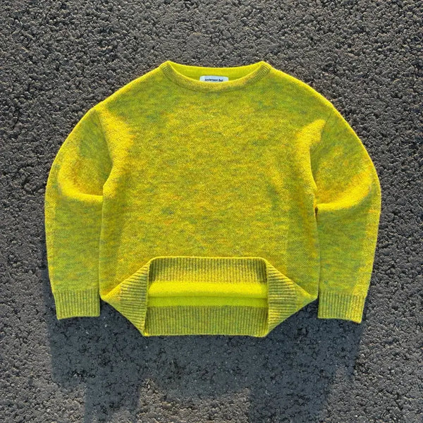 [BUNJANG] Andersson Bell Tartan Mohair Round Knit / Andersson Bell 타탄 모헤어 라운드 니트