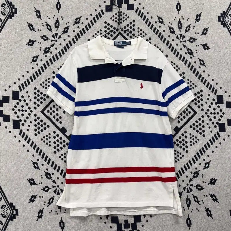 [BUNJANG] Polo Ralph Lauren Custom Fit Short Sleeve Polo Shirt L / 폴로 랄프로렌 커스텀핏 반팔카라티 L P00264