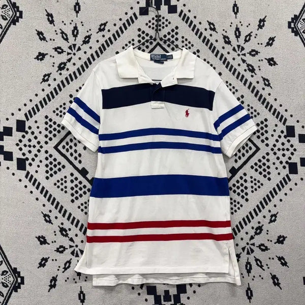 [BUNJANG] Polo Ralph Lauren Custom Fit Short Sleeve Polo Shirt L / 폴로 랄프로렌 커스텀핏 반팔카라티 L P00264