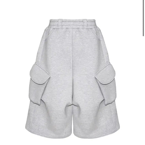 [BUNJANG] MJD Wide Cargo Bermuda Pants / mjd 와이드 카고 버뮤다 팬츠