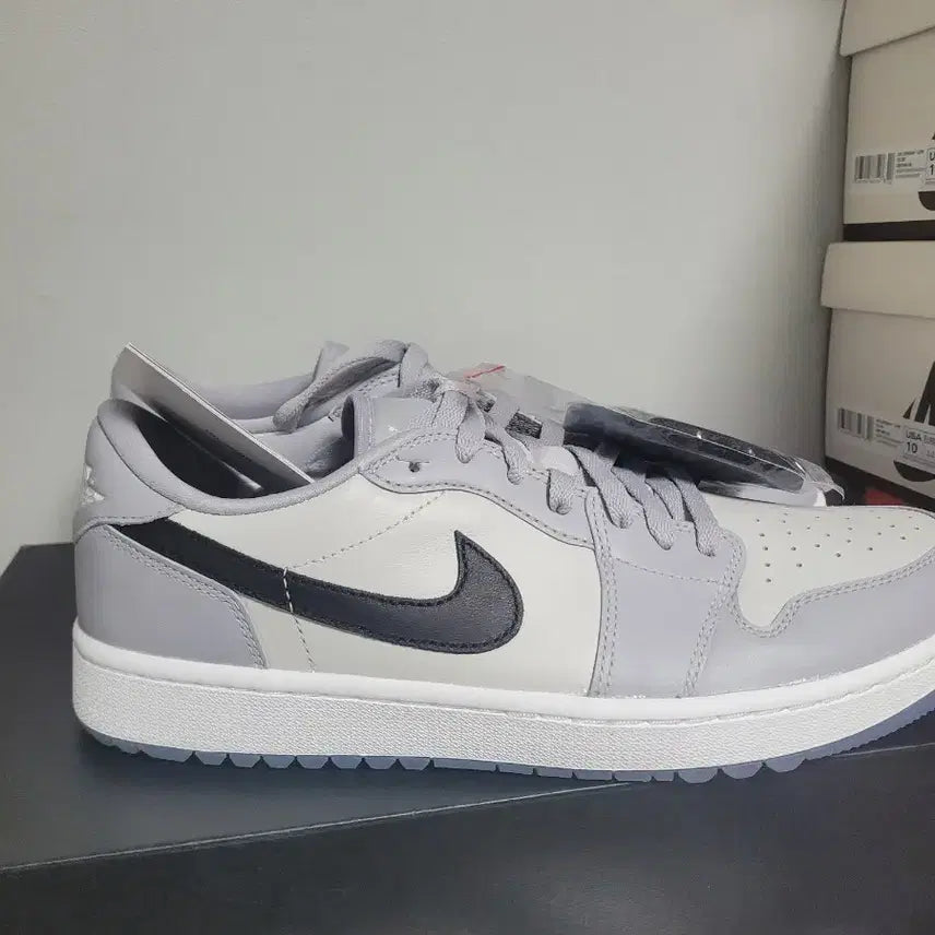 [BUNJANG] Air Jordan 1 Low Golf Wolf Grey / 조던 로우 골프 울프그레이