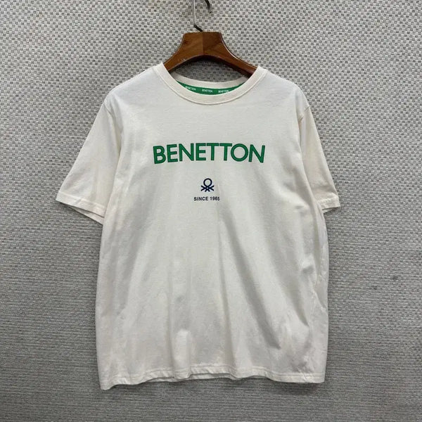 [BUNJANG] Benetton Short Sleeve T-Shirt Size M / 베네통 반팔티 M D04919