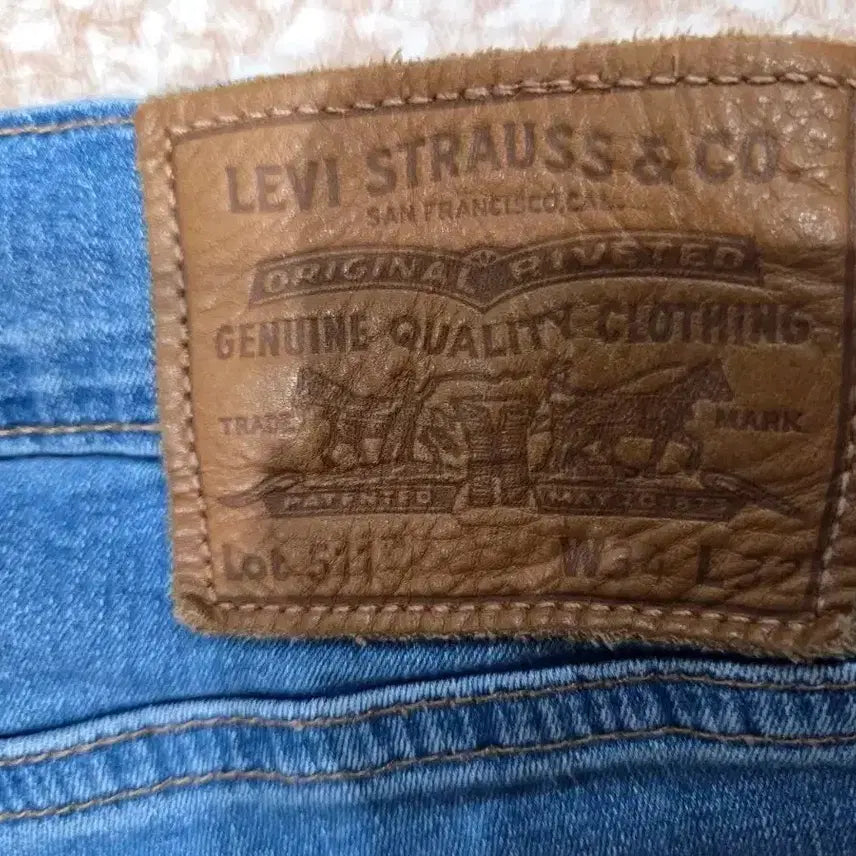 [BUNJANG] Levi's 511 Big E Premium Summer Edition Jeans / 리바이스 511 여름용 빅E 34~36 프리미엄라인 희귀 소장용