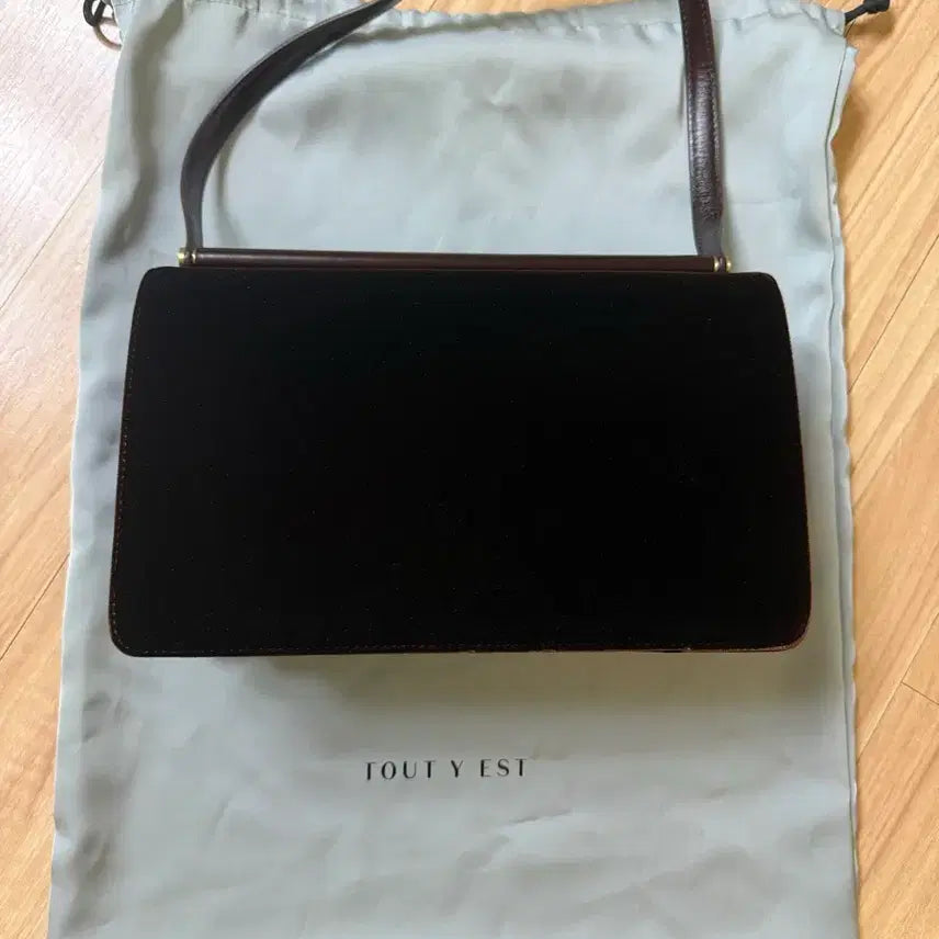 [BUNJANG] TWEETIE Pomel Bag Velvet Brown / 투티에 포멜백 벨벳 브라운