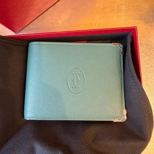 [BUNJANG] Cartier Leather Bifold Wallet / 까르띠에 지갑