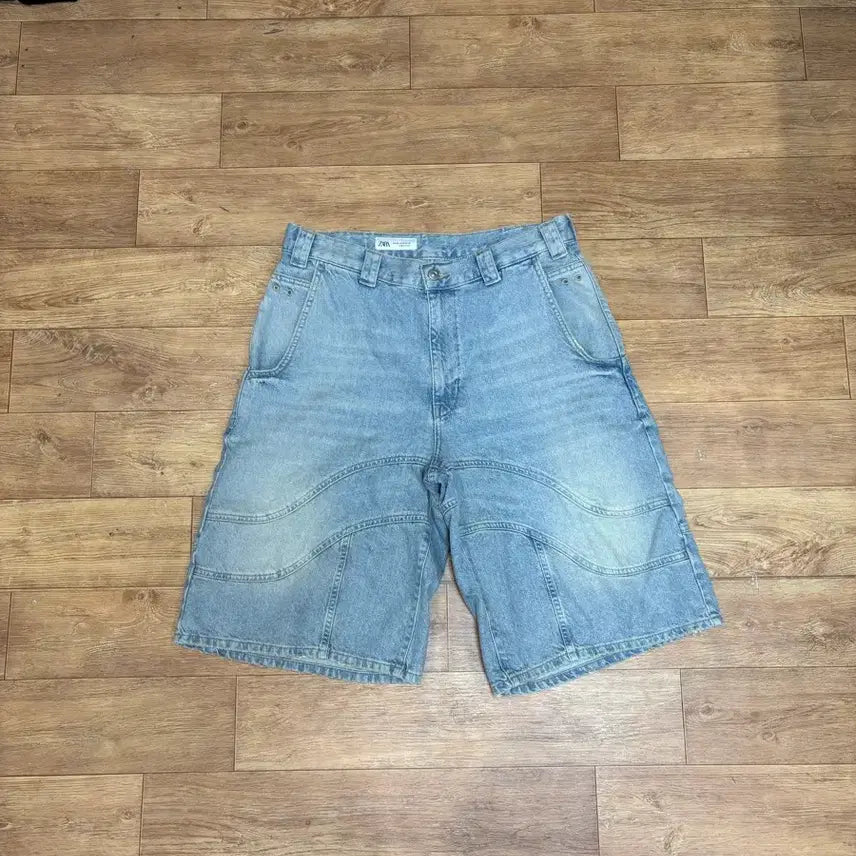 [BUNJANG] Zara Denim Bermuda Shorts / Zara 데님 버뮤다 팬츠