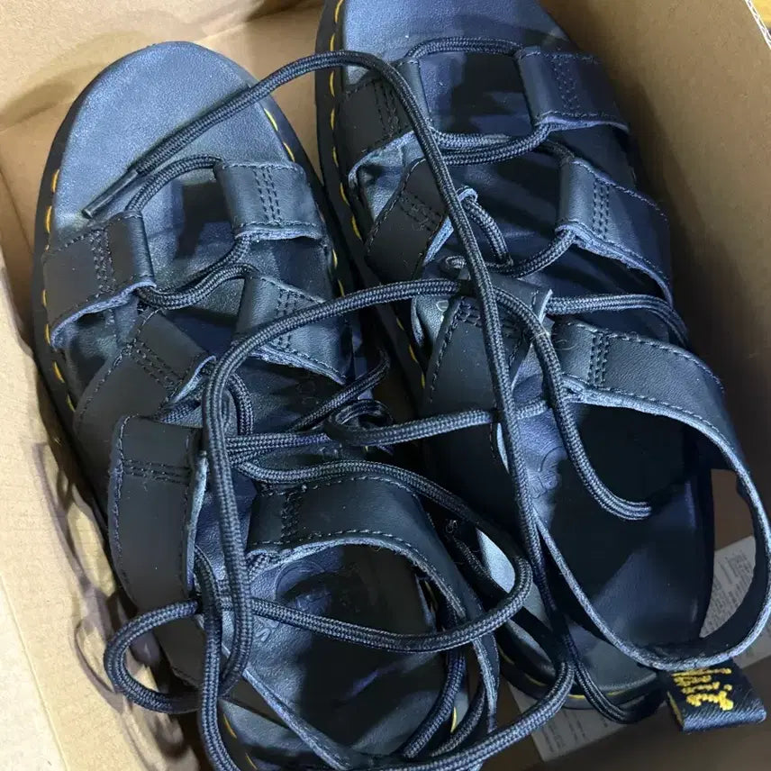 [BUNJANG] Dr. Martens Gladiator Sandals Black / 닥터마틴 글래디에이터 샌들 블랙