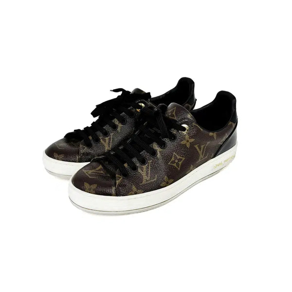 [BUNJANG] Louis Vuitton Frontrow Monogram Sneakers Women's Size 36 / [36]루이비통 프론트로우 모노그램 여성 스니커즈 1A1F4G