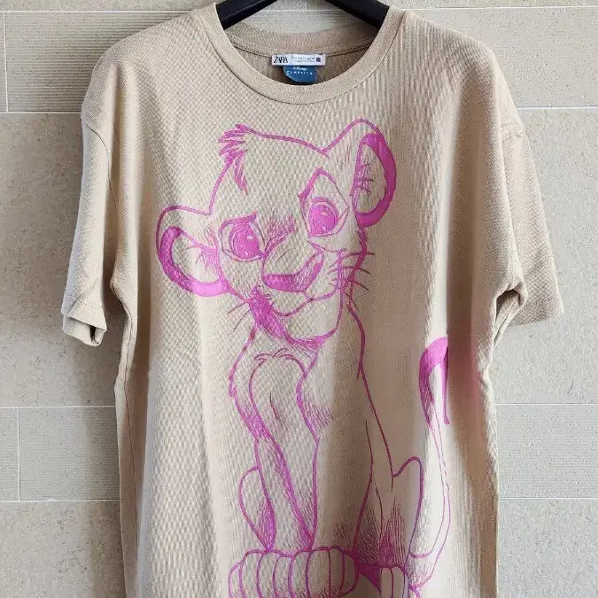 [BUNJANG] ZARA Disney Simba T-Shirt / 자라 디즈니 반팔티 S
