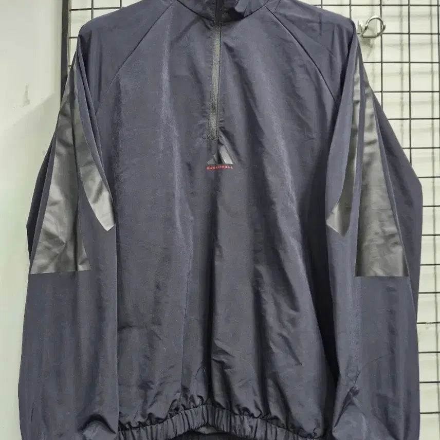 [BUNJANG] Adidas Basketball Anorak Jacket (Navy, Size 95-100) / 95-100L 아디다스 바스켓볼 아노락 자켓.