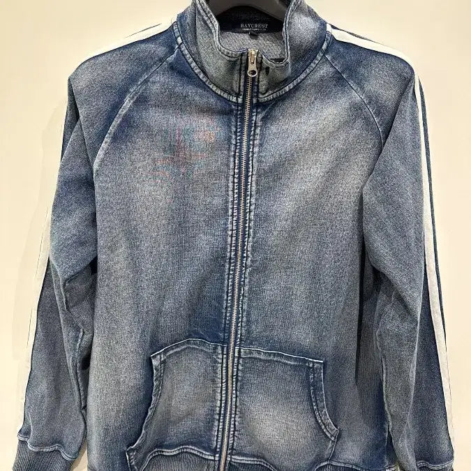 [BUNJANG] Bakecrest Denim Track Jacket / [XL] 베이크레스트 데님 트랙 재킷