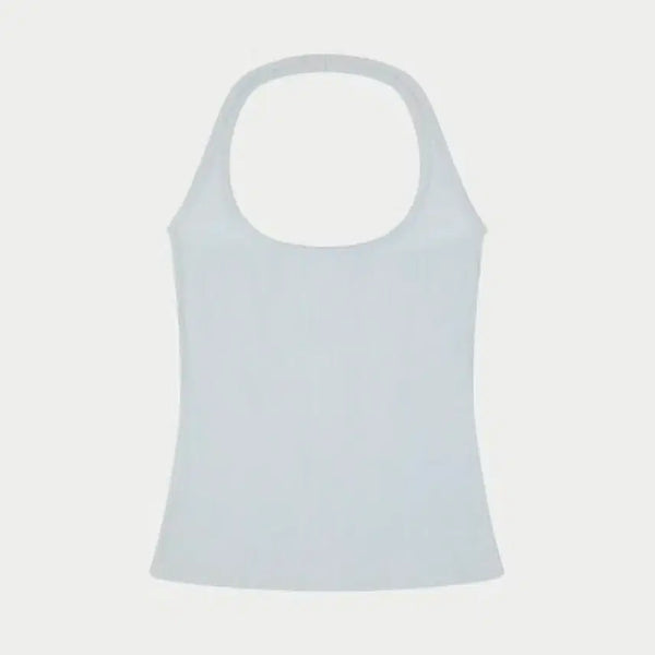 [BUNJANG] Usop Halterneck Top Sky Blue / 유솝 홀터넥 탑 (스카이블루) 새상품