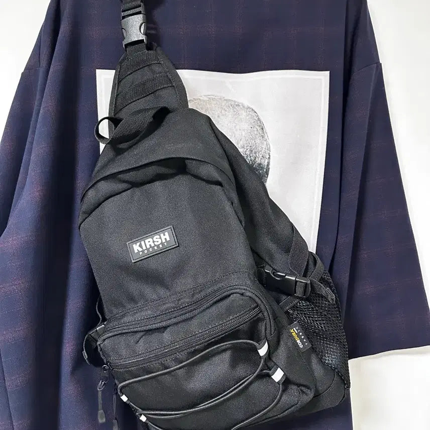 [BUNJANG] KIRSH Cross Body Bag Black / KIRSH 키르시 크로스 바디백 블랙