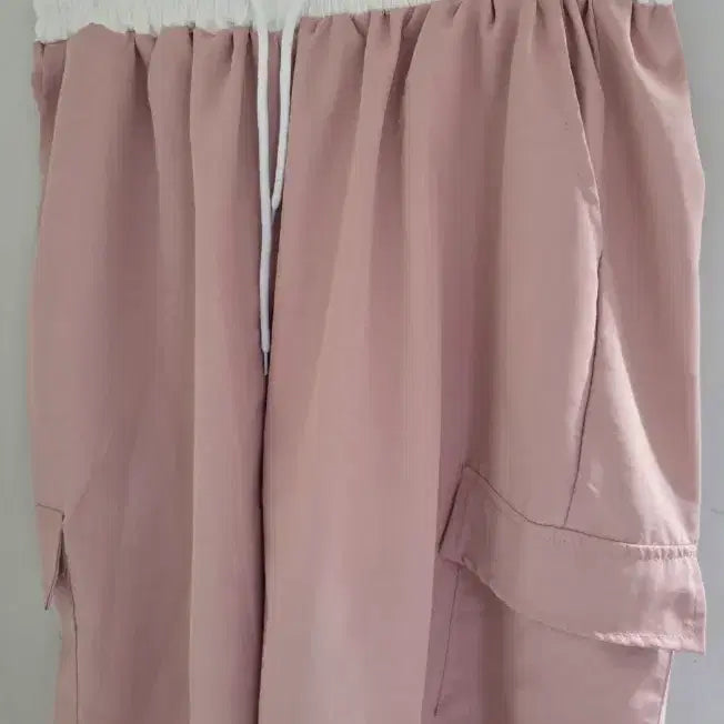 [BUNJANG] Pink Banded Shorts (Used) / 중고 연핑크 밴딩 반바지