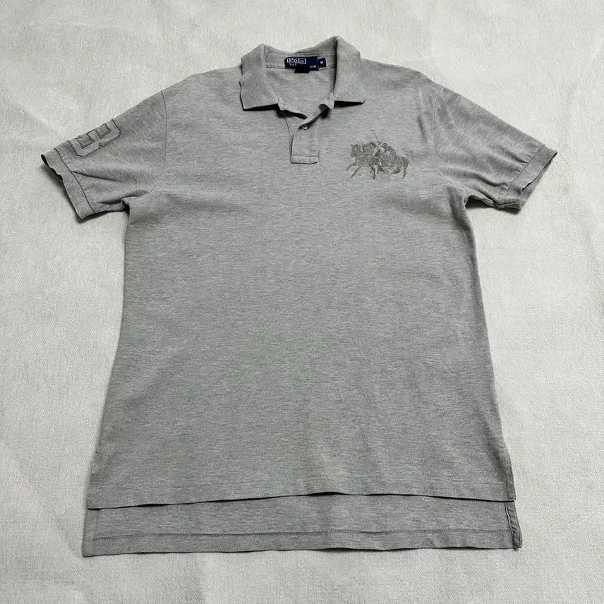 [BUNJANG] Polo Ralph Lauren Triple Pony Short Sleeve Polo Shirt M / 폴로 랄프로렌 트리플포니 반팔 카라티 m