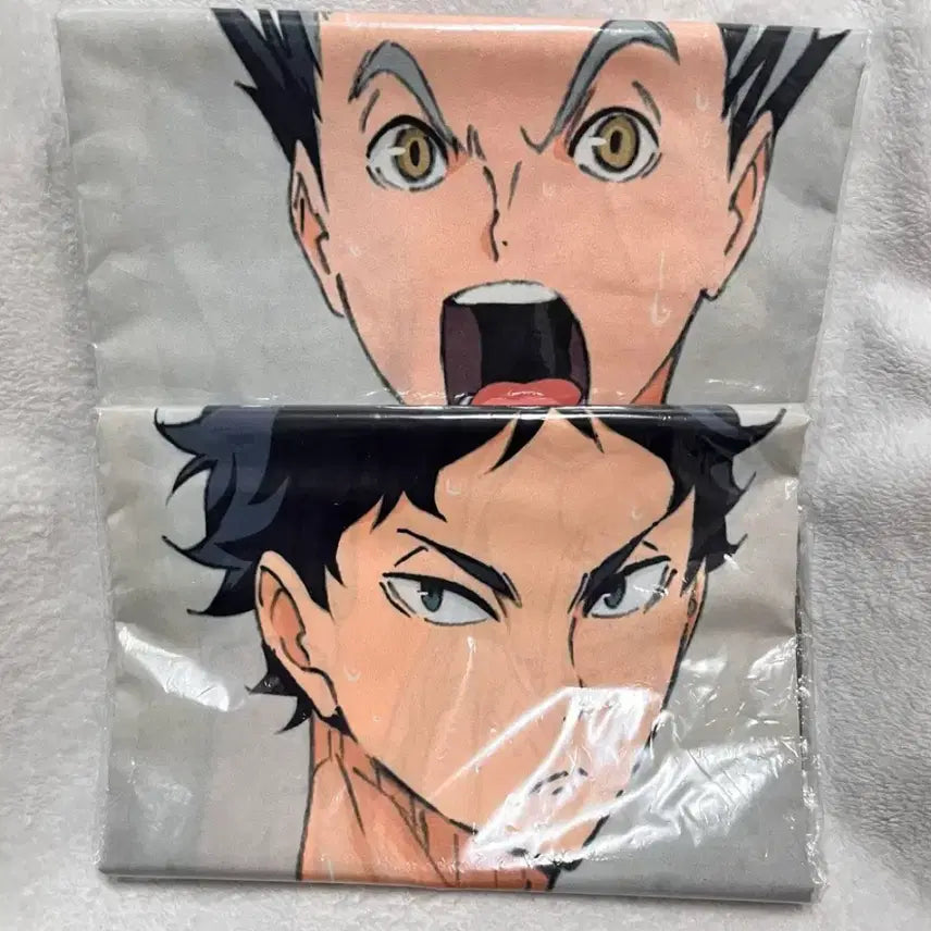 [BUNJANG] Haikyuu!! Bokuto Koutarou & Akaashi Keiji Visual Cloth Tapestry 2m Bundle Set / 하이큐 보쿠토 아카아시 비주얼 크로스 테피스트리 2m 일괄