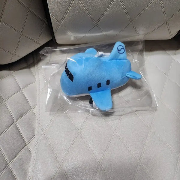[BUNJANG] Korean Air Airplane Plush Keychain / 대한항공 비행기 인형 키링  팝니다.