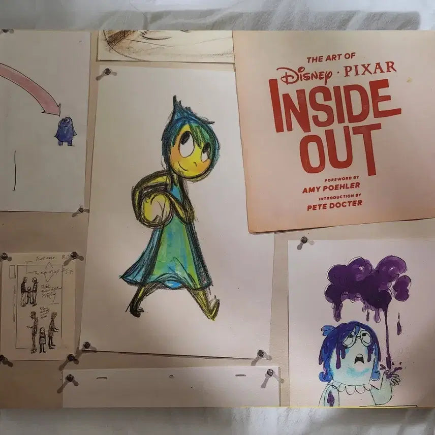 [BUNJANG] Disney Pixar Inside Out The Art of Inside Out Artbook / 디즈니 픽사 인사이드 아웃 아트북 the art of INSIDE OUT