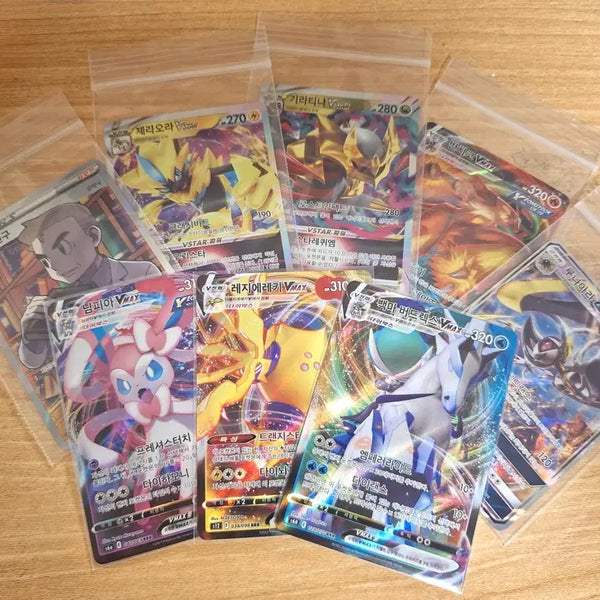 [BUNJANG] Pokemon Card Bundle - Sylveon, Zeraora, Giratina Vstar & More / 포켓몬카드 박사의 연구 님피아 제라오라 기라티나 Vstar등 일괄
