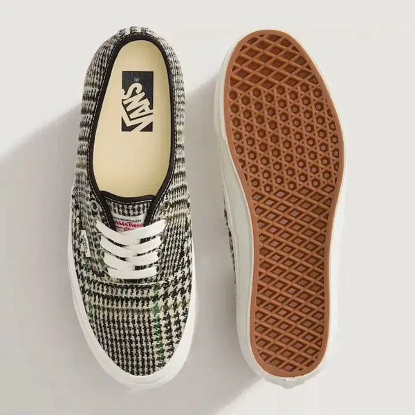 [BUNJANG] Vans Harris Tweed Premium Authentic Black White Sneakers (Size 280) / 반스 해리스 트위드 프리미엄 어센틱 블랙 화이트 280