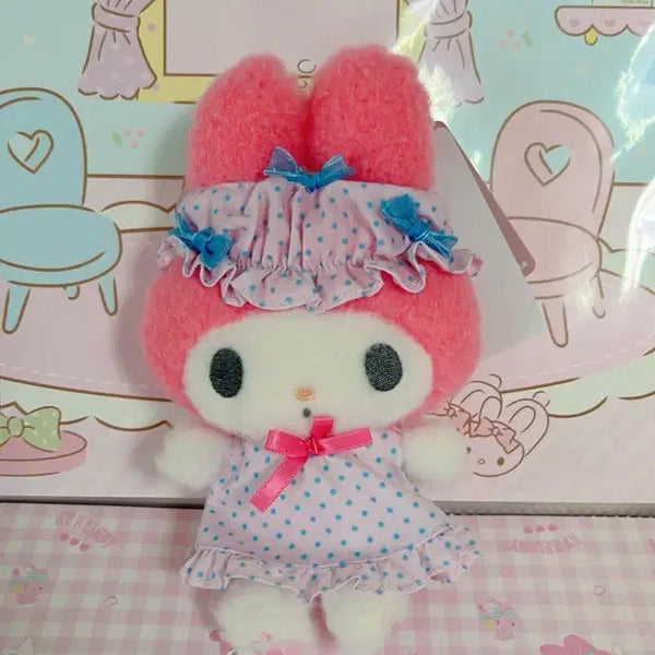 [BUNJANG] Sanrio My Melody Pajamas Mascot Plush / 나이트캡 파자마 마이멜로디 마스코트 인형