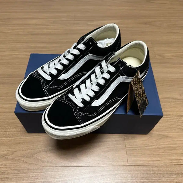 [BUNJANG] Vans Premium Old Skool 36+ Style 36 Black Marshmallow Sneakers 280 / 반스 프리미엄 올드스쿨 36+ 블랙 스타일 36 280
