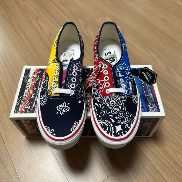[BUNJANG] Vans Vault Bedwin & The Heartbreakers OG Authentic LX Multi-Color Shoes / 반스 볼트 베드윈 앤 더 하트브레이커스 OG 어센틱 LX 멀티컬러 280