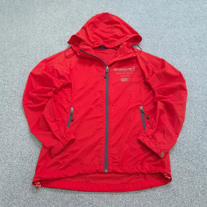[BUNJANG] Discovery Channel Vintage Windbreaker Jacket Size 90 / 90 디스커버리 바람막이 자켓 | 0603B10
