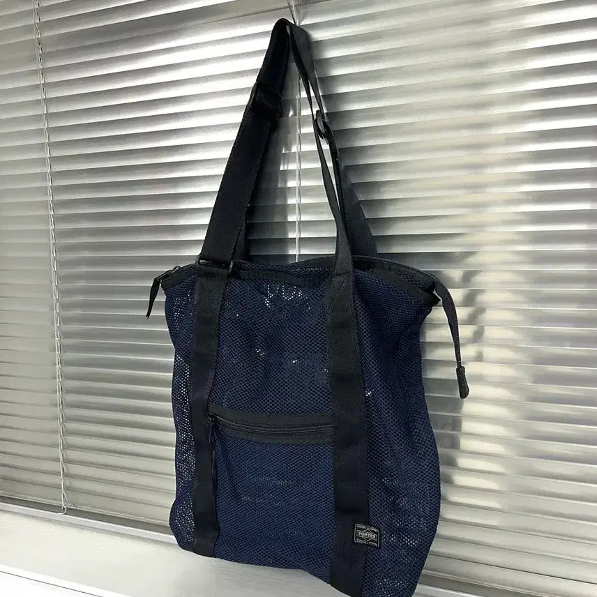 [BUNJANG] Porter Mesh Shoulder Tote Bag (Navy) / PORTER-MESH SHOULDER BAG (Navy)포터 메쉬백