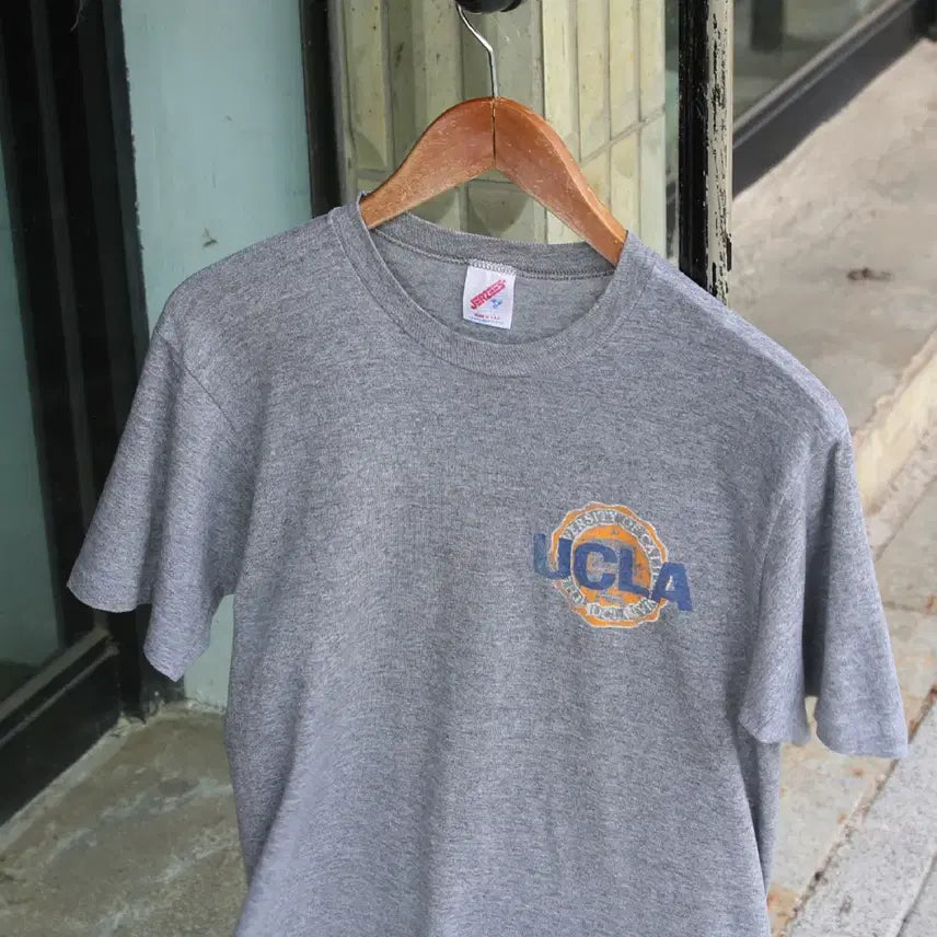 [BUNJANG] 80s-90s Jerzees UCLA T-Shirt / (착용컷) 80~90's JERZEES UCLA 반팔 티셔츠 95-98