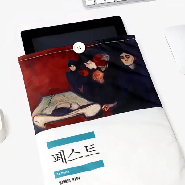 [BUNJANG] Albert Camus "The Plague" Booksleeve (Minumsa Yes24 Goods) / 알베르 카뮈 페스트 북슬리브 (민음사 예스24 굿즈)